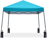 ABCCANOPY vista frontal empaquetada para transporte fácil