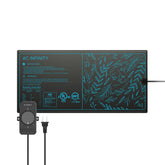 AC Infinity tapete SUNCORE S3 frontal mostrando superficie resistente y distribución uniforme de calor