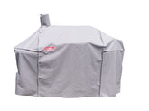 acoveritt vista frontal de la funda ajustada protegiendo la barbacoa contra lluvia