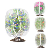ANGAR vista frontal del pack de 4 redes para proteger plantas con ventaja de cobertura