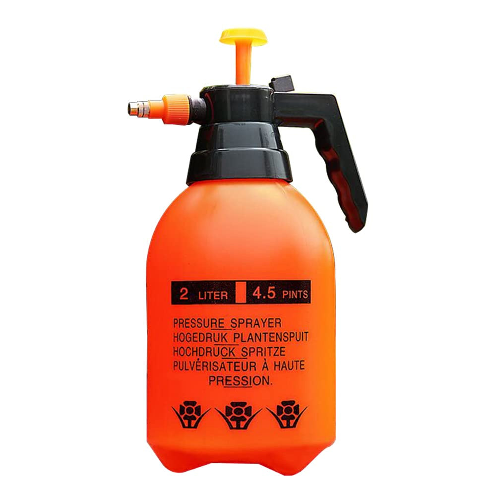 ANPTGHT vista frontal del pulverizador naranja resistente y fácil de sostener