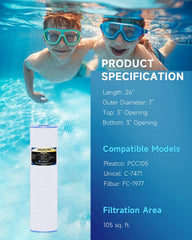 AQUALTRA cartucho instalado en spa demostrando agua más limpia