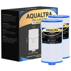 AQUALTRA filtro frontal y empaque muestra compatibilidad y beneficio de recambio