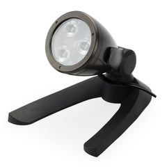Aquascape foco submarino 3W vista frontal, ilumina detalles del estanque