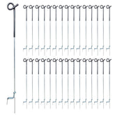 ARIFARO poste frontal 41 pulgadas mostrando forma resistente