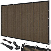 Artpuch cubierta pergola mocha vista frontal mostrando protección solar