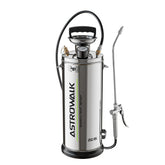 ASTRWK vista frontal del pulverizador de acero con construcción robusta y resistencia