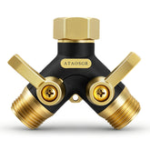 ATAOSGR conector frontal mostrando rosca 3/4'' GHT y sellado seguro