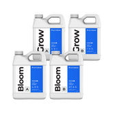 Athena frontal del kit de 4 partes mostrando botellas y beneficio de nutrición completa
