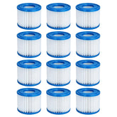 ATXKXE frente del paquete de 12 filtros para reemplazo, limpieza duradera