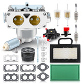 AUTOKAY carburador frontal con junta, reemplazo directo para motores V-Twin