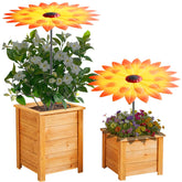 Axcoix vista frontal de la sombrilla floral mostrando protección y diseño