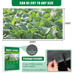 Axcoix textura de la trama ultra fina, impermeable al insecto y deja pasar luz
