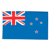 AZ FLAG bandera Nueva Zelanda frontal mostrando colores nítidos y diseño auténtico