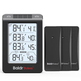 BaldrTherm unidad principal frontal con pantalla grande y lectura clara