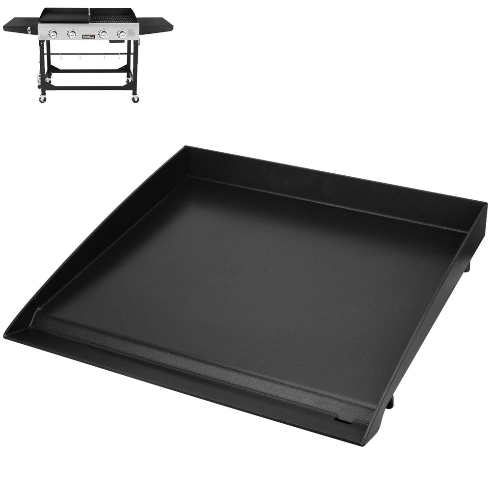 BBQ Future plancha frontal mostrando ajuste preciso y compatibilidad
