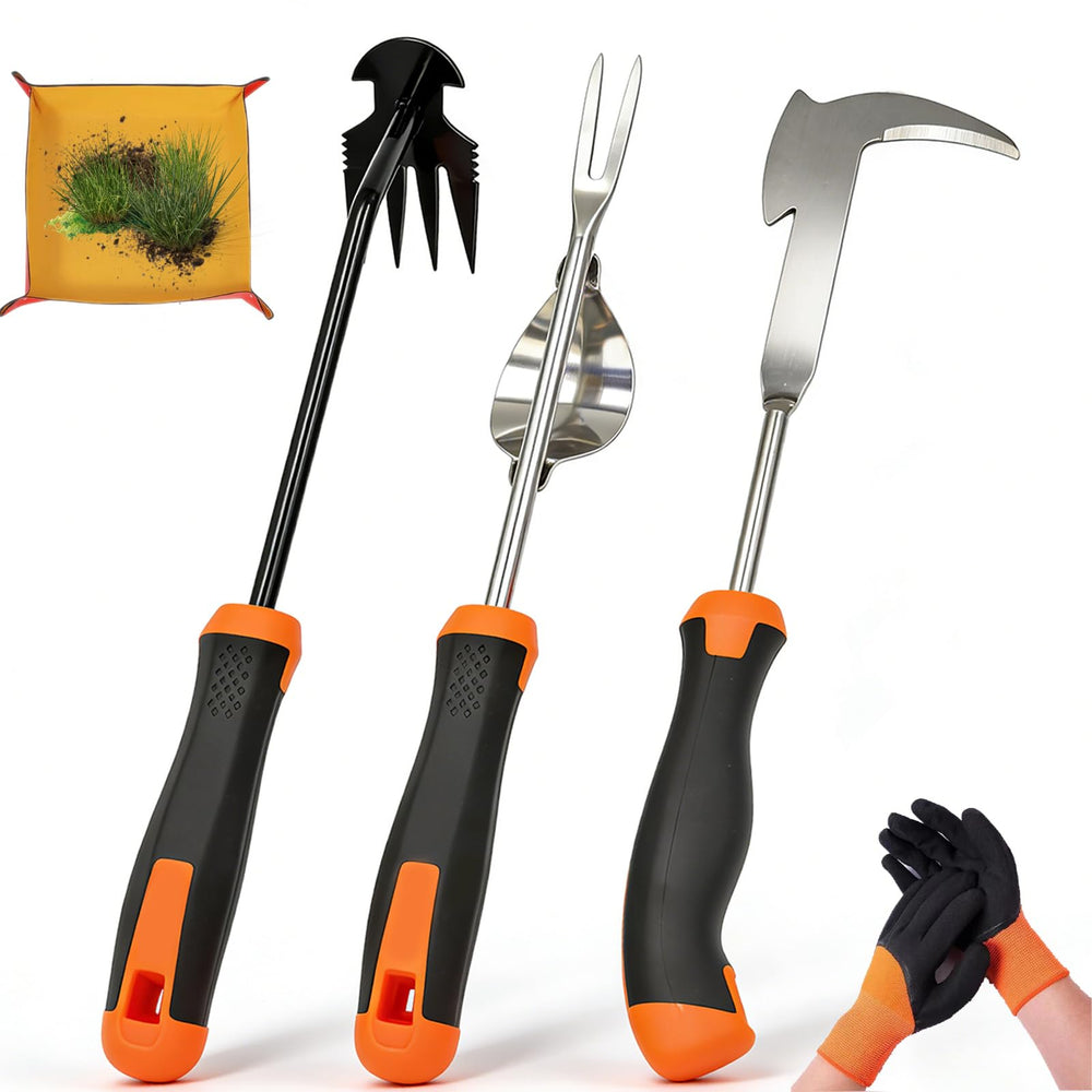 BeaverLodger vista frontal del kit de 5 piezas mostrando todas las herramientas