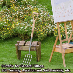 Berry&Bird mango ergonómico de madera para menos fatiga