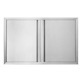 BI-DTOOL puerta doble frontal instalada, acabado elegante y resistente