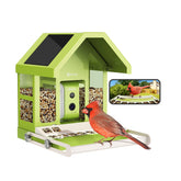 Birdfy comedero frontal metal resistente y duradero