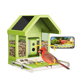 Birdfy vista frontal metálica mostrando durabilidad y estética