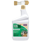 Bonide MossMax vista frontal del envase mostrando diseño y tamaño