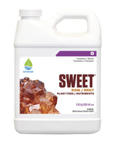 Botanicare Sweet Raw frontal mostrando envase y etiqueta, mejora nutritiva clara