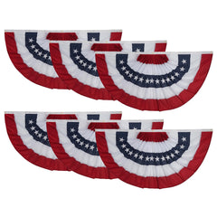 Bradford paquete frontal de seis banderines listos para decorar exteriores