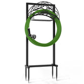 Breeze Touch vista frontal del soporte de manguera con diseño robusto y almacenaje accesible