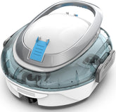 BRINBO S2 vista frontal del robot mostrando diseño arctic blue y facilidad de uso