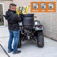 Buyers Products Company detalle de la tapa protectora que mantiene materiales secos