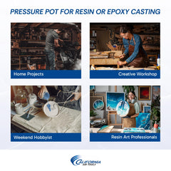 California Air Tools persona transportando la 255C resaltando su portabilidad