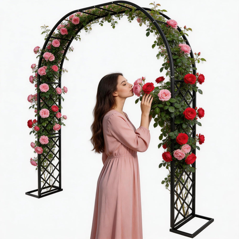 CDIWULDN arco frontal negro mostrando diseño elegante y ventaja estética