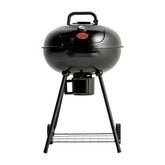 Char-Griller vista frontal mostrando diseño robusto y área de cocción