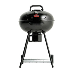 Char-Griller vista frontal mostrando diseño robusto y área de cocción