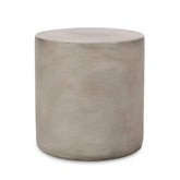Christopher Knight Home vista frontal de la mesa auxiliar gris claro con estilo moderno y resistencia