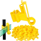 Chunful insulador frontal en empaque amarillo mostrando cantidad y color visible
