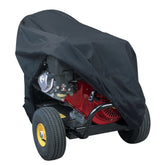 Classic Accessories funda frontal protegiendo hidrolavadora contra lluvia y sol