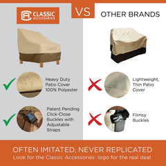 Classic Accessories textura Gardelle tejido resistente visible, protege contra agua