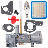 CMOOD carburador 498298 vista frontal con ajuste directo para Briggs Stratton, facilita reemplazo