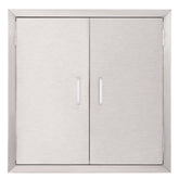 CO-Z puertas dobles frontal mostrando acabado profesional y durabilidad