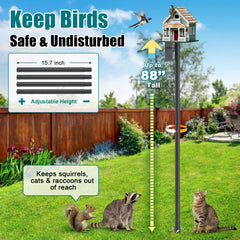 cogardenshower plataforma superior 4x4 lista para montar casa de aves