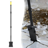 Colwelt vista frontal de la pala rompiendo hielo con precisión