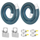 Conderyang paquete frontal de 2 mangueras azules mostrando contenido y beneficio duradero