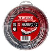 CRAFTSMAN empaque frontal del hilo .080 pulg rojo mostrando longitud y contenido