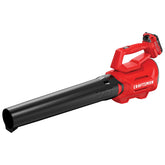 CRAFTSMAN soplador frontal con batería mostrando potencia y control
