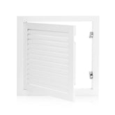 Crezone panel frontal blanco mostrando acabado y ocultación, mejora estética