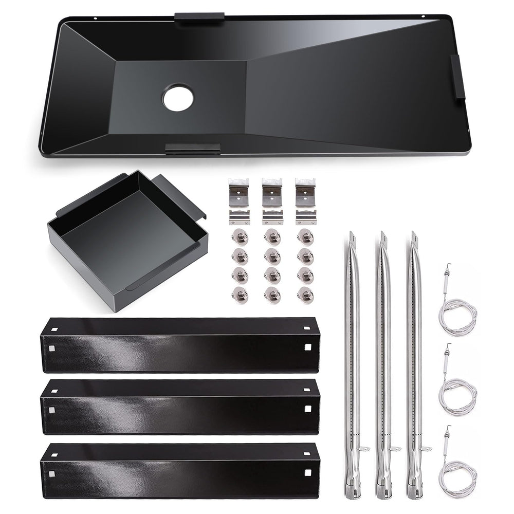 Criditpid bandeja de grasa esmaltada frontal mostrando mayor resistencia