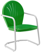Crosley silla frontal mostrando su diseño y confort exterior