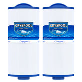 Cryspool filtro 05033 vista frontal que muestra ajuste y forma, mejora la filtración